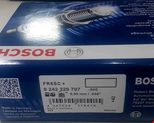 شمع خودرو تیپ ۵ پایه بلند تک پلاتین بوش FR8SC
