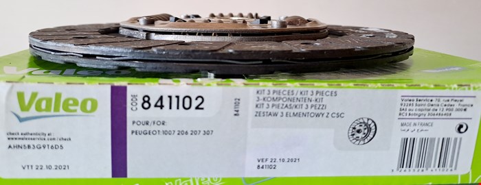 صفحه کلاچ 206 تیپ 5 و207  یورو4 