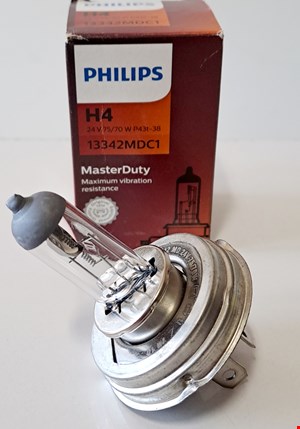 لامپ 3 خار فیلیپس  H4 - 24v- 70w 